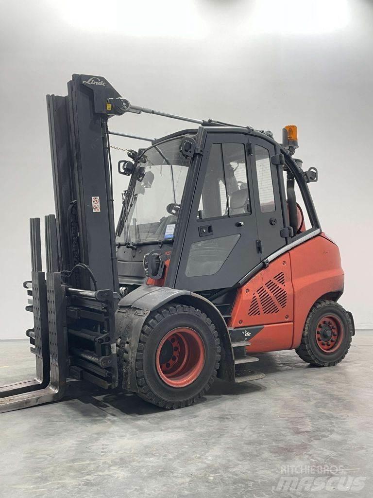 Linde H45T-02-394 Gasolmotviktstruckar
