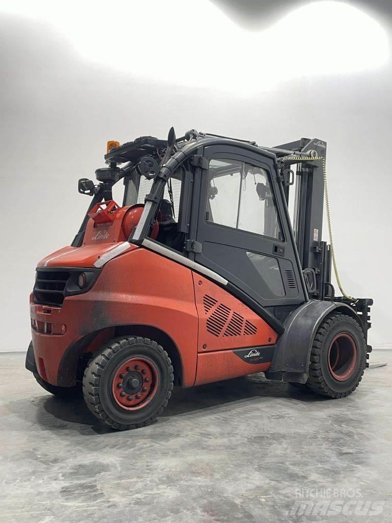 Linde H45T-02-394 Gasolmotviktstruckar