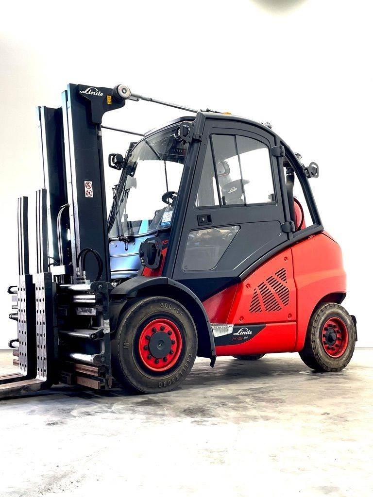 Linde H45T-394-EVO Gasolmotviktstruckar