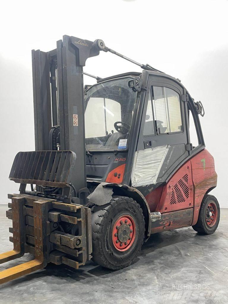 Linde H50D-02-394 Dieselmotviktstruckar