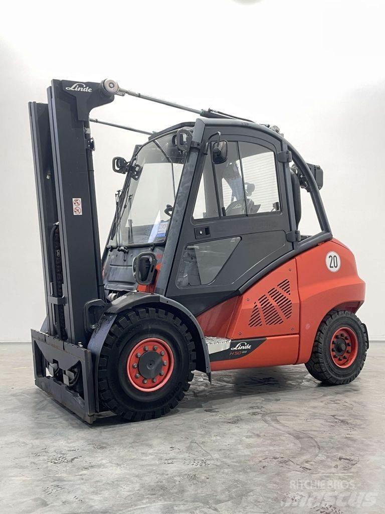 Linde H50D-02-394/600 Dieselmotviktstruckar