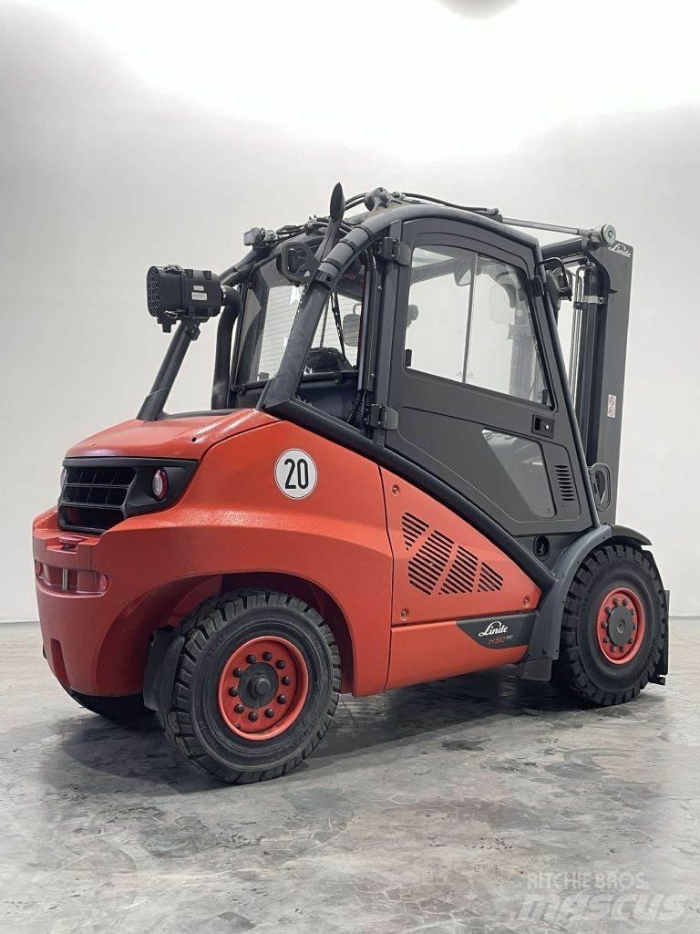 Linde H50D-02-394/600 Dieselmotviktstruckar