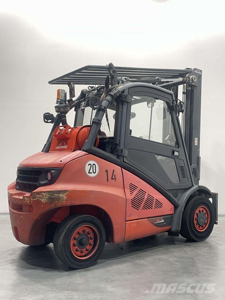 Linde H50T-02/600-394 Gasolmotviktstruckar