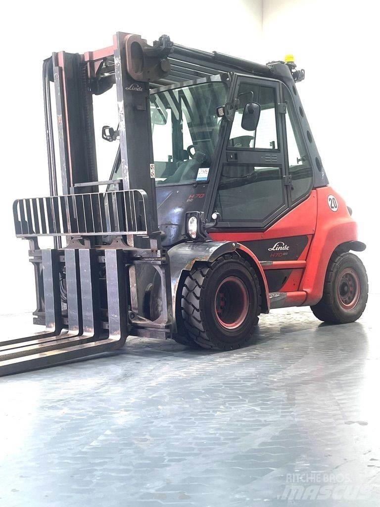 Linde H70D-396-EVO Dieselmotviktstruckar