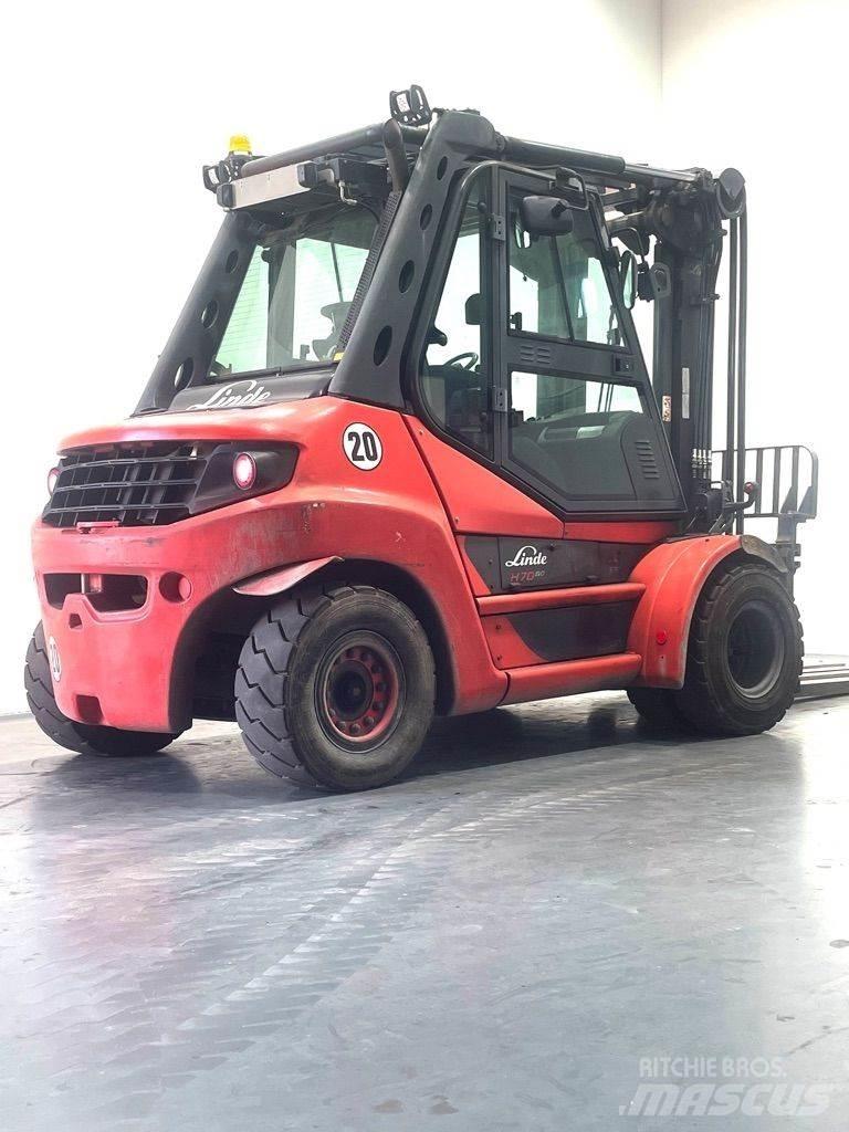 Linde H70D-396-EVO Dieselmotviktstruckar