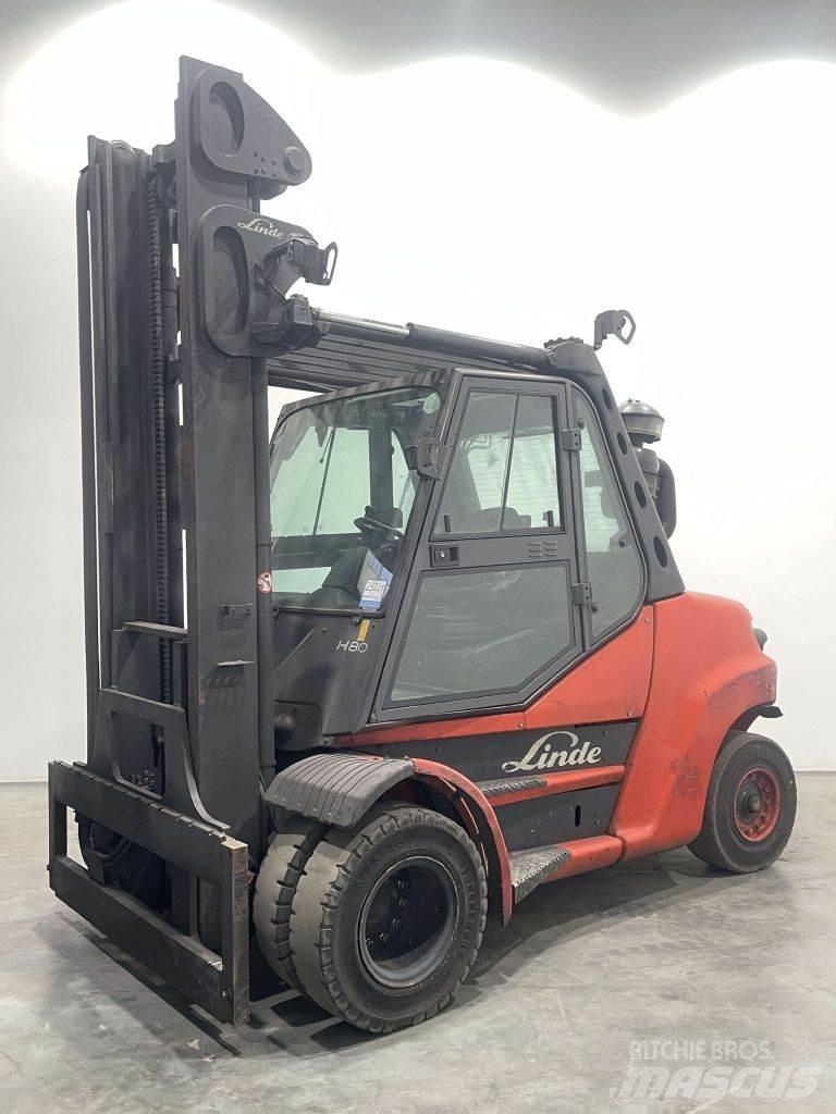 Linde H80D-02/900-396 Dieselmotviktstruckar