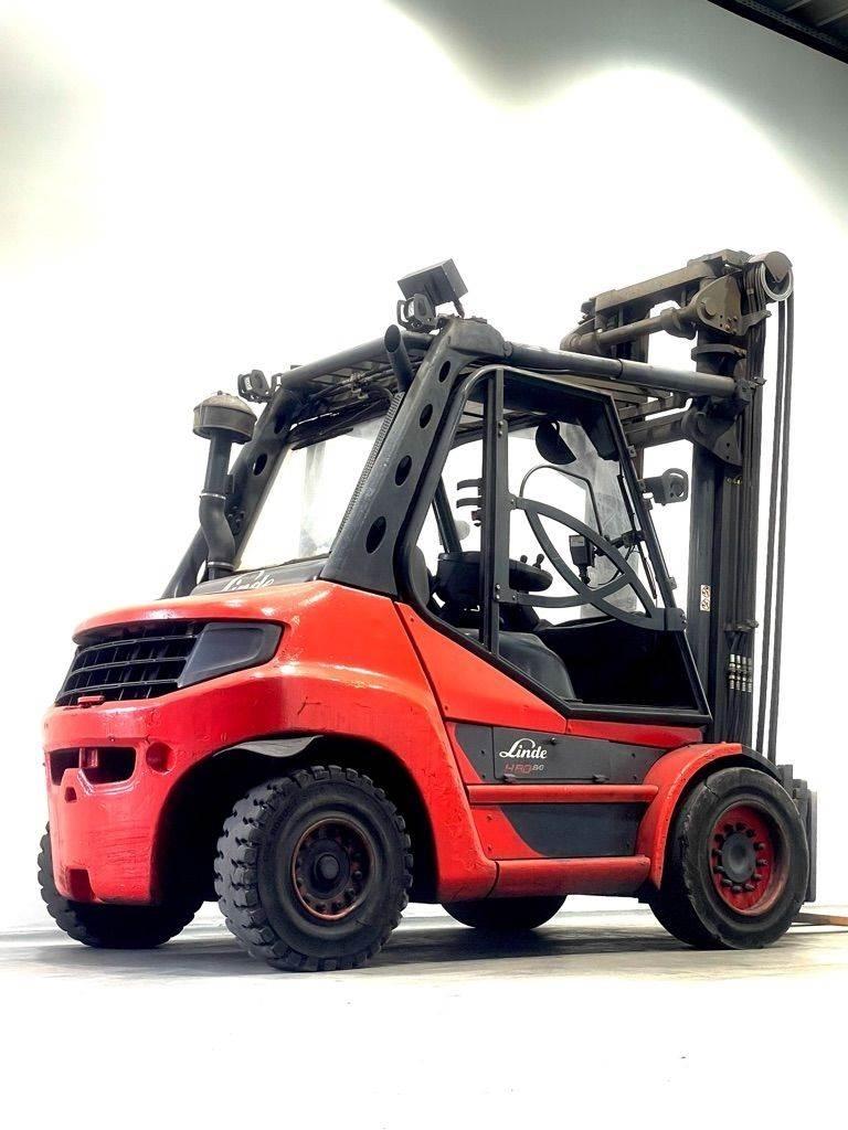 Linde H80D-396-03-EVO Dieselmotviktstruckar