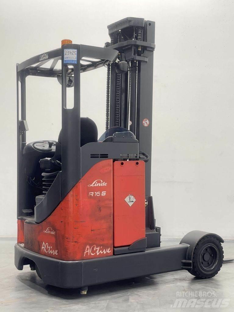 Linde R16G-12-115 Skjutstativtruck