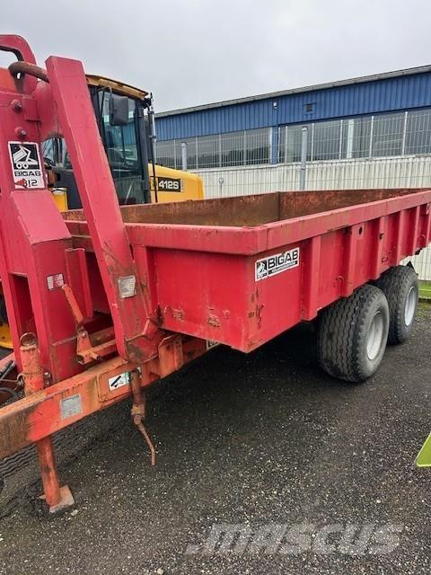 Bigab 8-12 VÄXLARVAGN Övrigt lastning och gräv