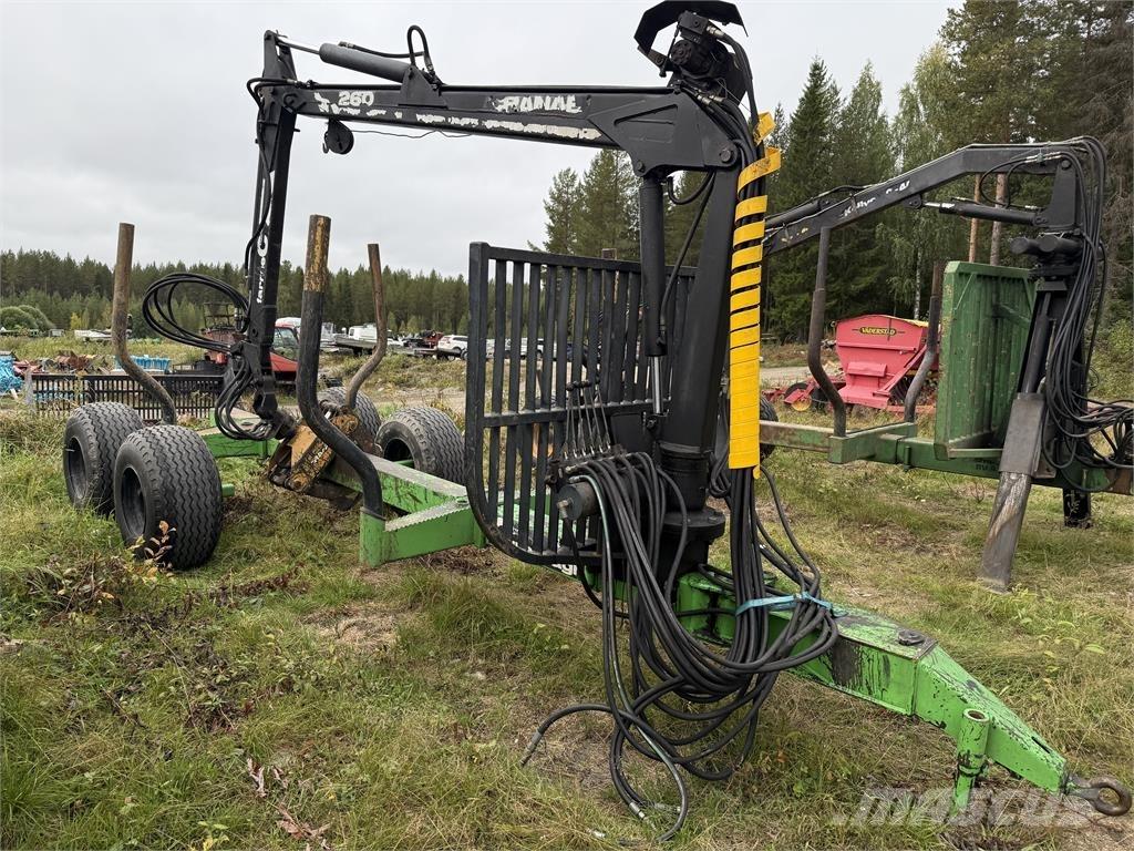 Cranab 1000 m. 260 Kran Skogsvagnar