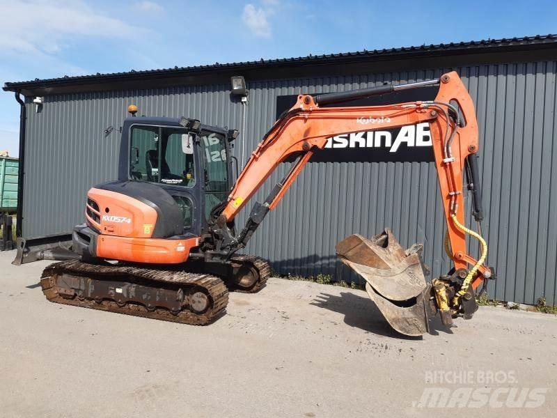 Kubota KX 057 Bandgrävare