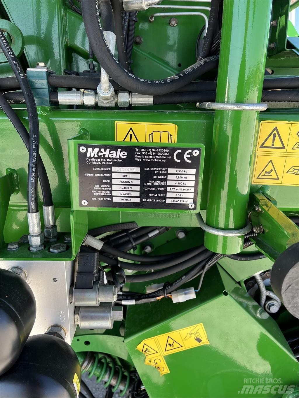 McHale Fusion 3 Rundbalspressar