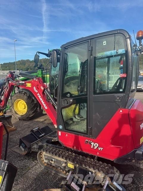 Yanmar SV19 GRÄVARE Hjullastare