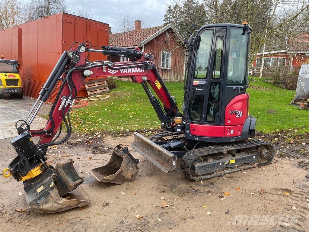 Yanmar VIO26 GRÄVARE Hjullastare