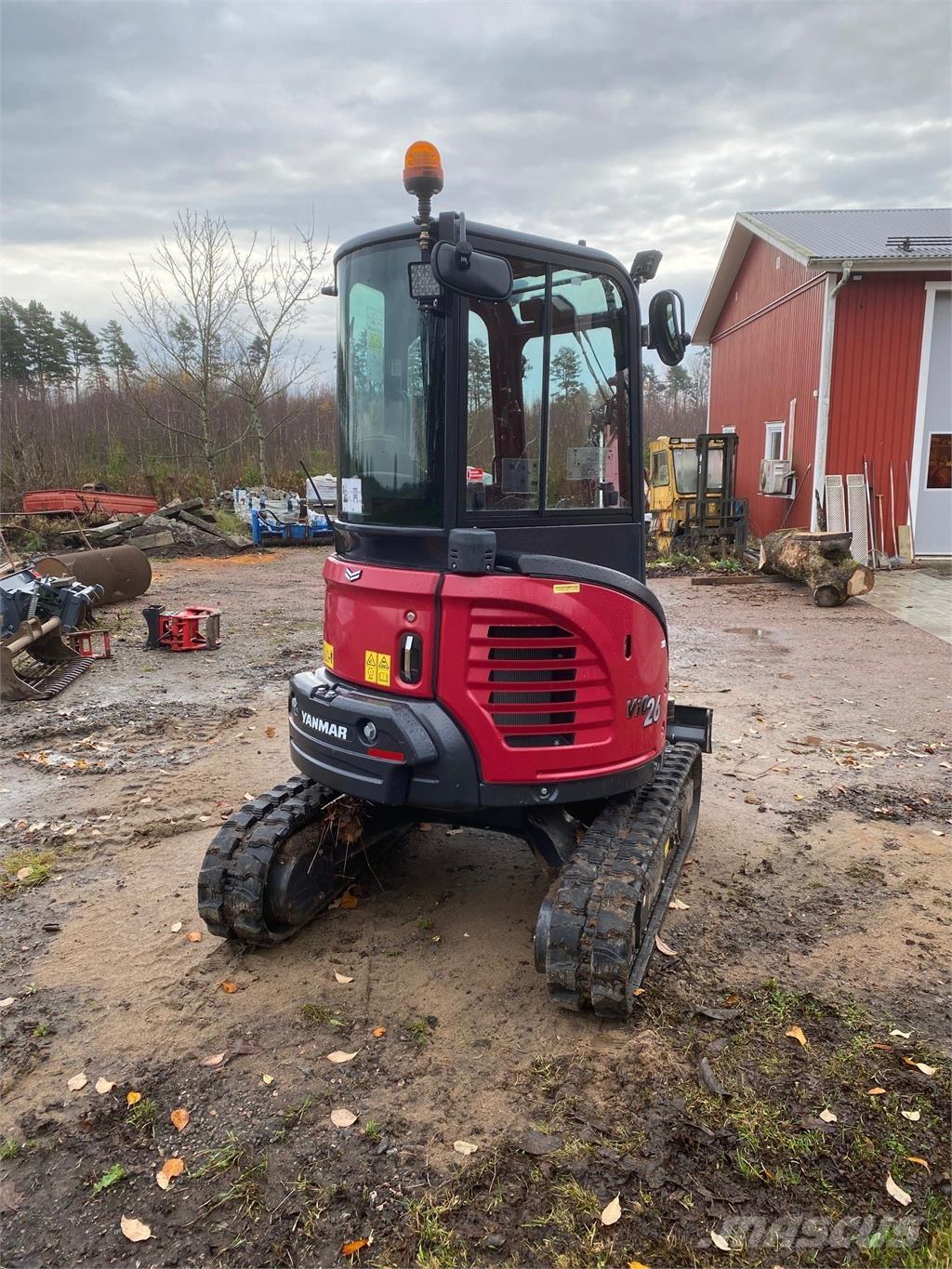 Yanmar VIO26 GRÄVARE Hjullastare