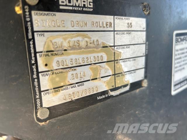 Bomag 145D Entreprenad - Övrigt