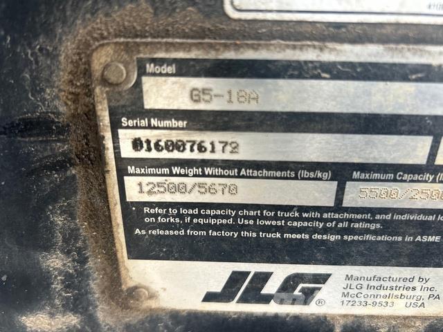 JLG G5-18 A Teleskoplastare