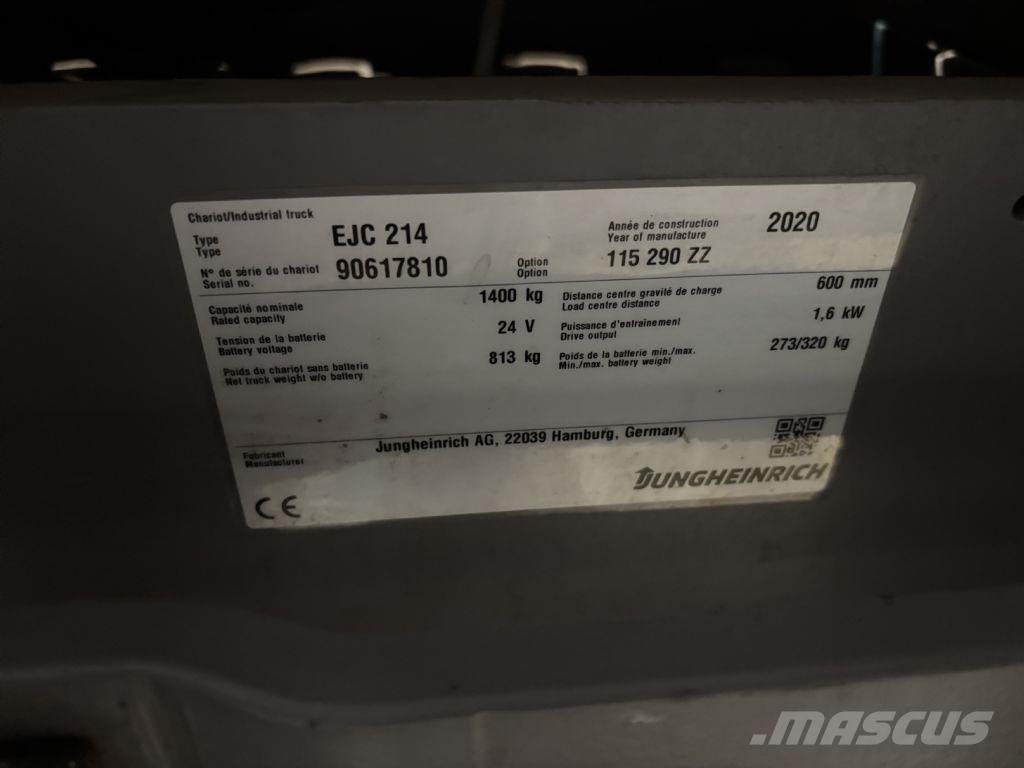 Jungheinrich EJC 214 Staplare-led