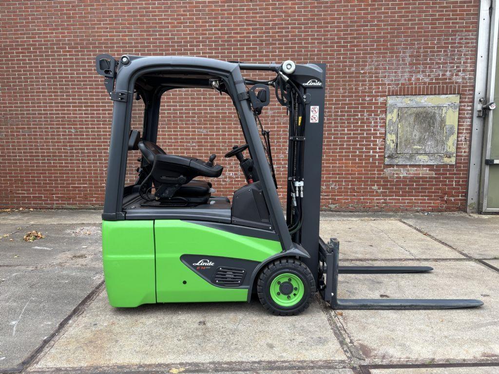 Linde E14-02 Elmotviktstruckar