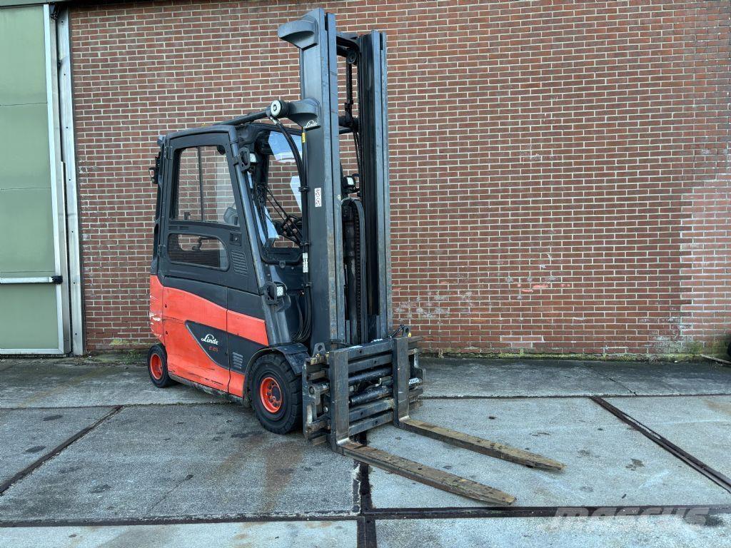 Linde E25HL-01/600 Elmotviktstruckar