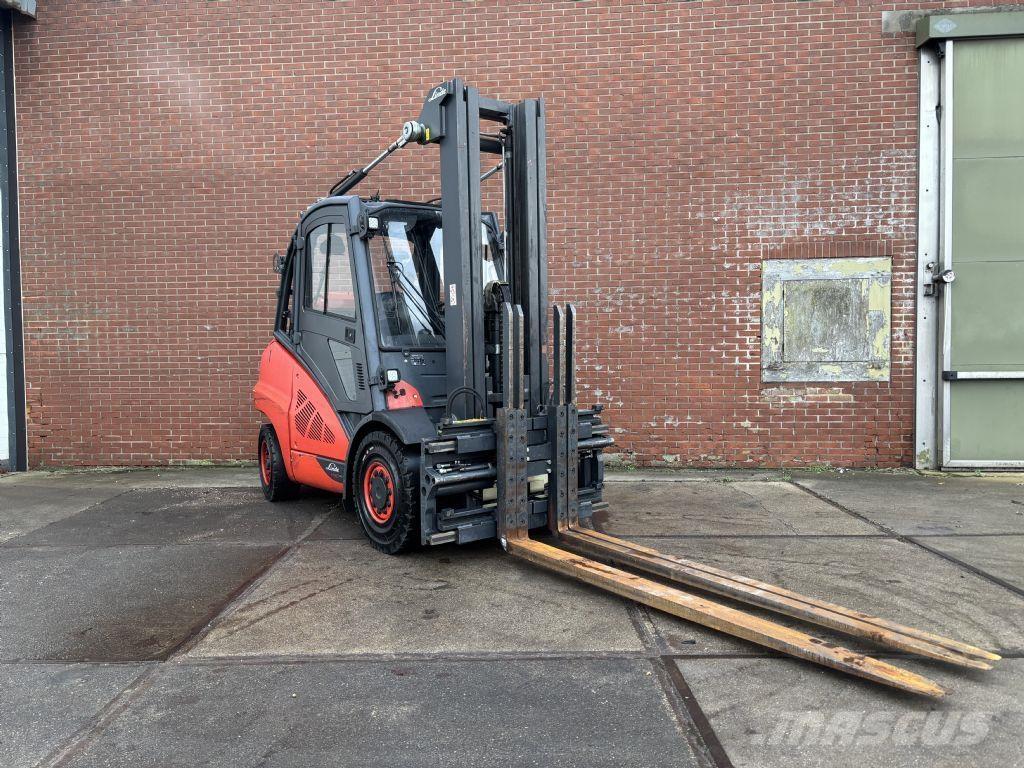 Linde H50T-02/600 Gasolmotviktstruckar
