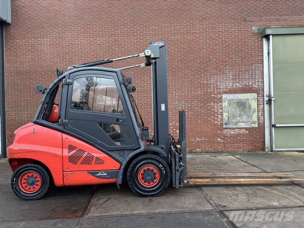 Linde H50T-02/600 Gasolmotviktstruckar