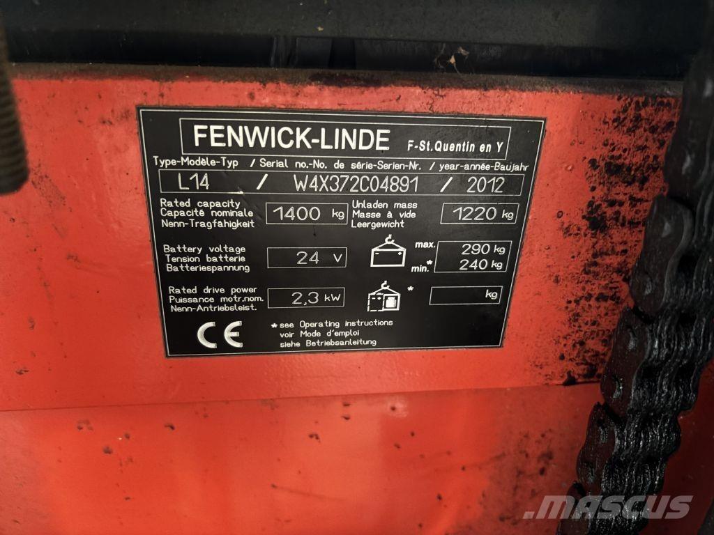 Linde L14 Staplare-led
