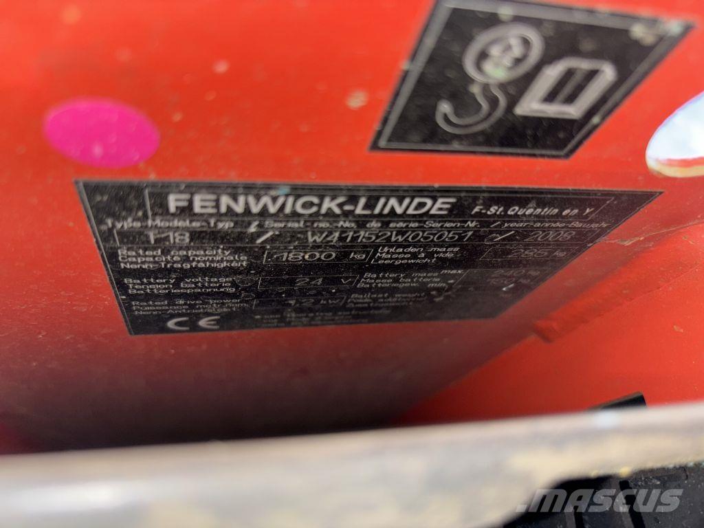 Linde T18 Låglyftare utan plattform