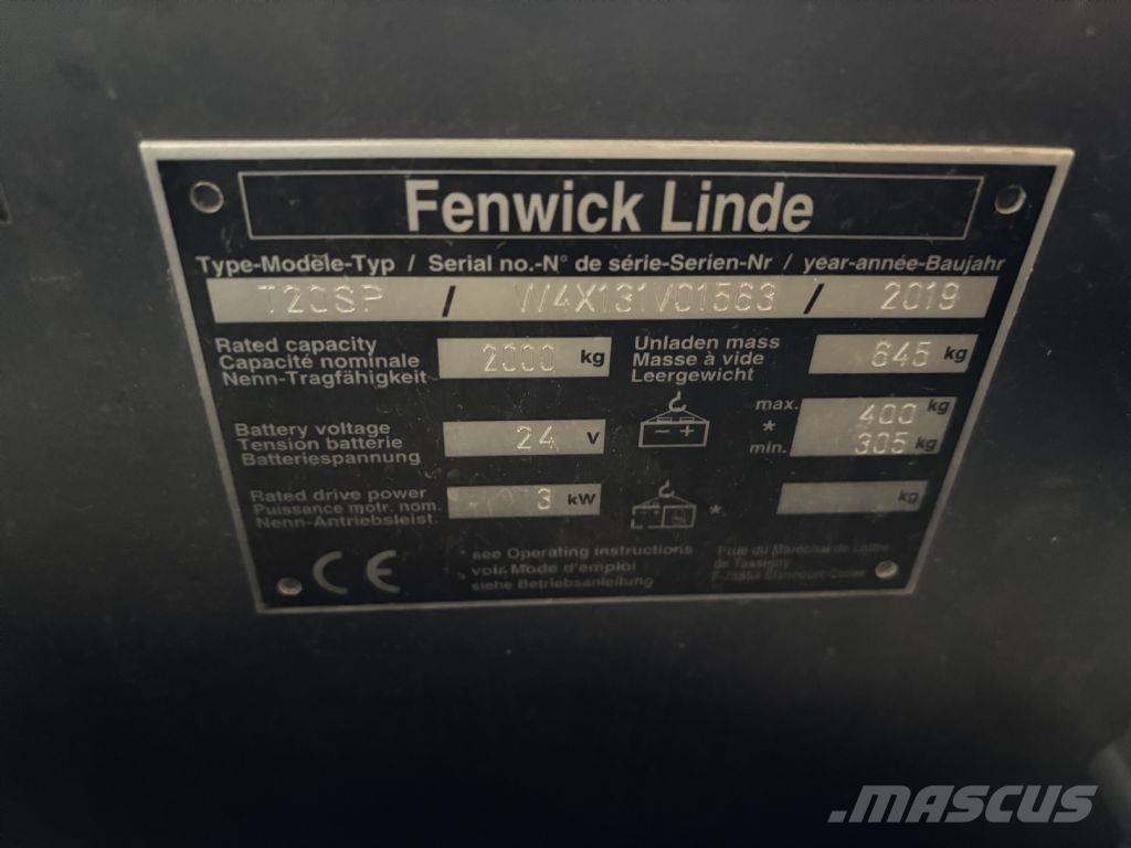 Linde T20 SP Staplare