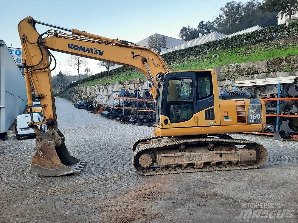 Komatsu PC160LC-8 Bandgrävare
