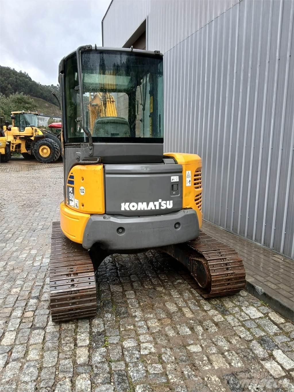 Komatsu PC50MR-2 Minigrävare < 7t
