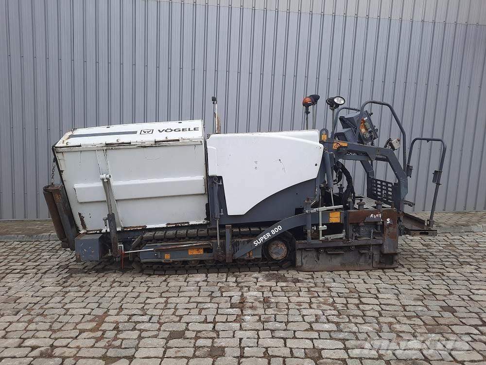 Vögele Super 800 Asfaltsläggningsmaskiner