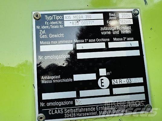 CLAAS MEGA 350 Skördetröskor