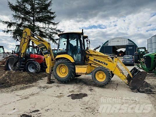 Komatsu WB 93R Bandgrävare