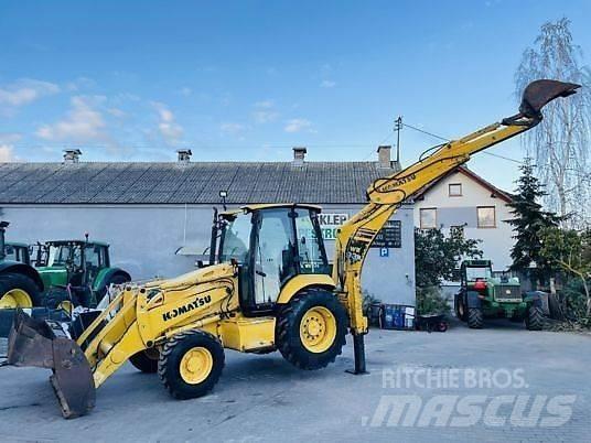 Komatsu WB 93R Bandgrävare