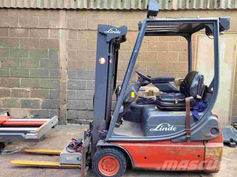 Linde E14-02 Elmotviktstruckar