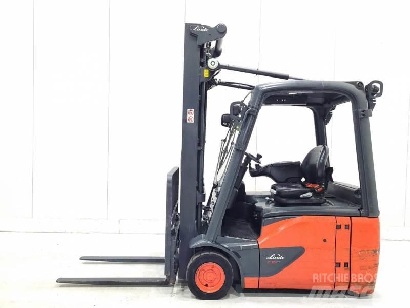 Linde E16-02 Övriga motviktstruckar