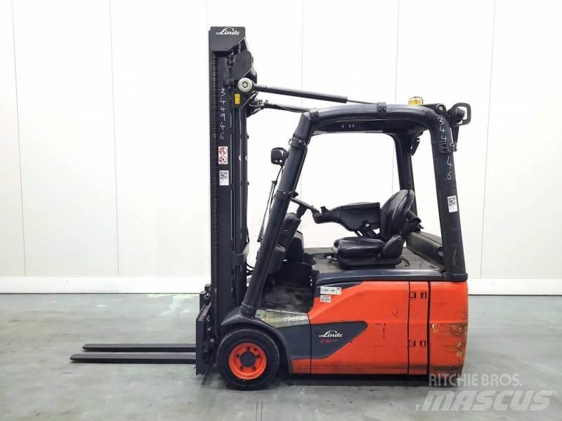 Linde E16-02 386 Övriga motviktstruckar