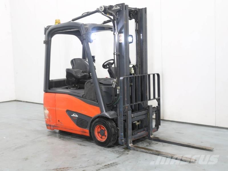 Linde E16-02 386 Övriga motviktstruckar