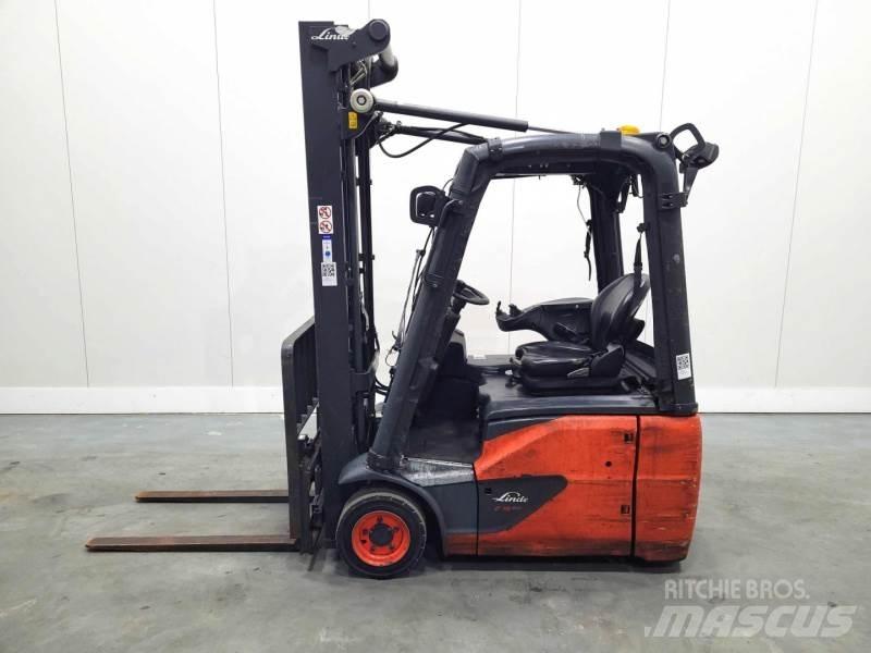 Linde E16C-02 386 Övriga motviktstruckar