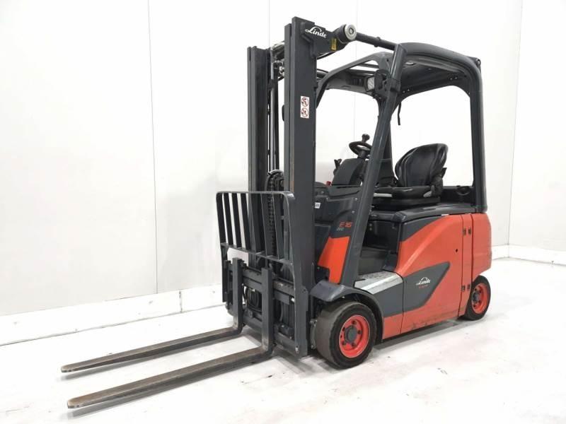 Linde E16PH-02 Elmotviktstruckar