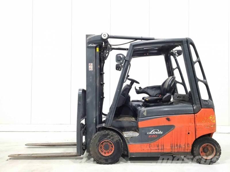 Linde E20-01 Elmotviktstruckar