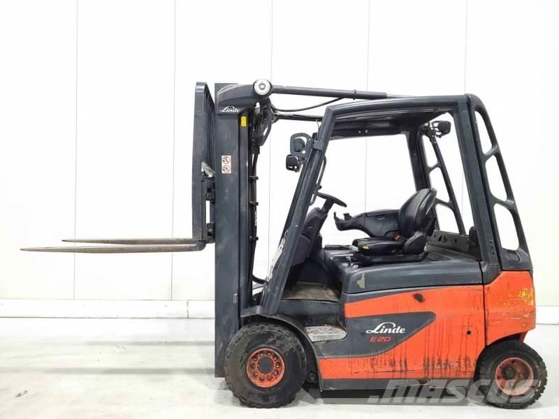 Linde E20-01 Elmotviktstruckar