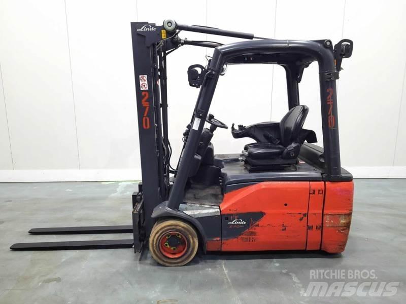 Linde E20L-02 EVO 386 Övriga motviktstruckar