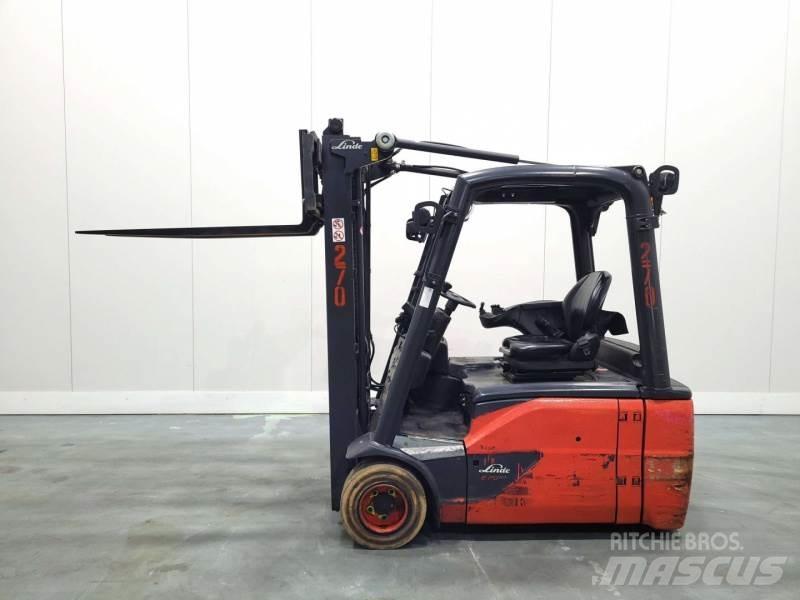 Linde E20L-02 EVO 386 Övriga motviktstruckar
