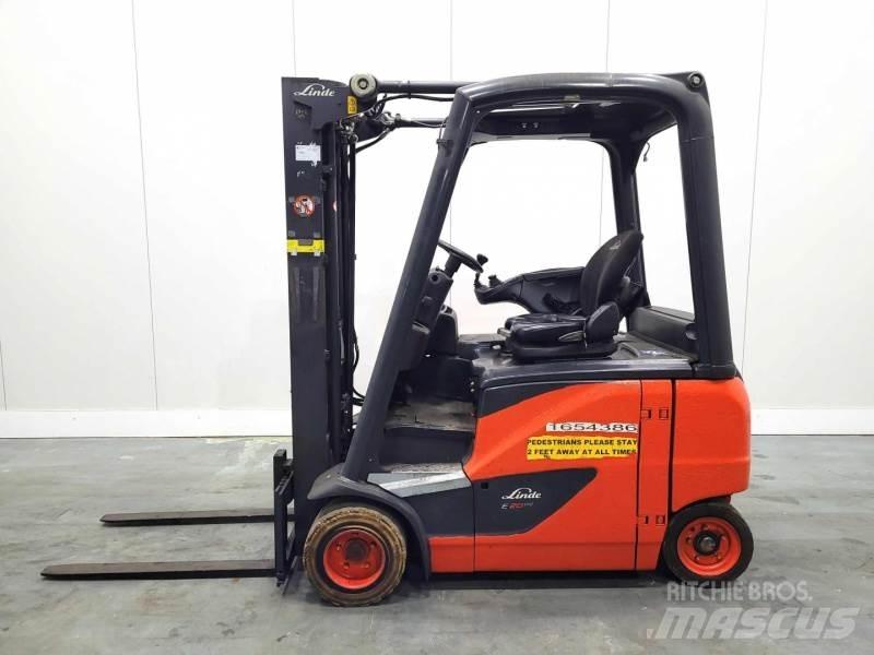 Linde E20PH-02 EVO 386 Elmotviktstruckar