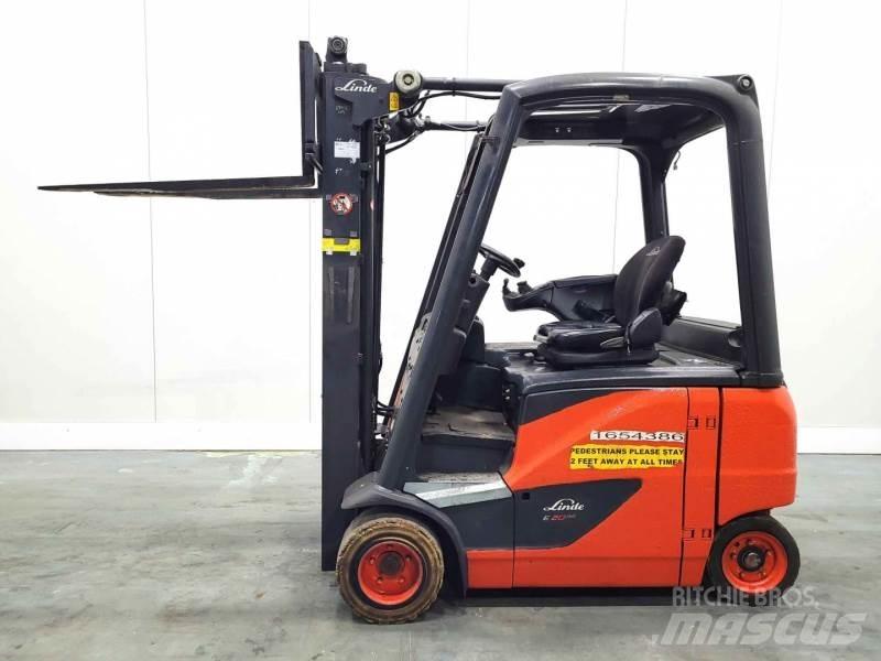 Linde E20PH-02 EVO 386 Elmotviktstruckar