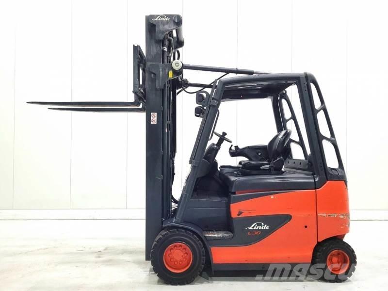 Linde E30 387 Elmotviktstruckar
