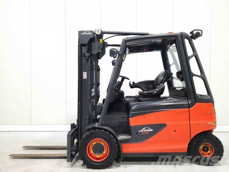 Linde E35H-01/600 Elmotviktstruckar