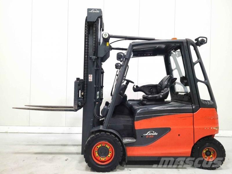 Linde E35H-01/600 Elmotviktstruckar